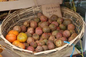 Fresh passionfruit in market