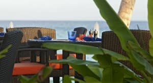 Meeru dining at Constance Halaveli Resort, Maldives