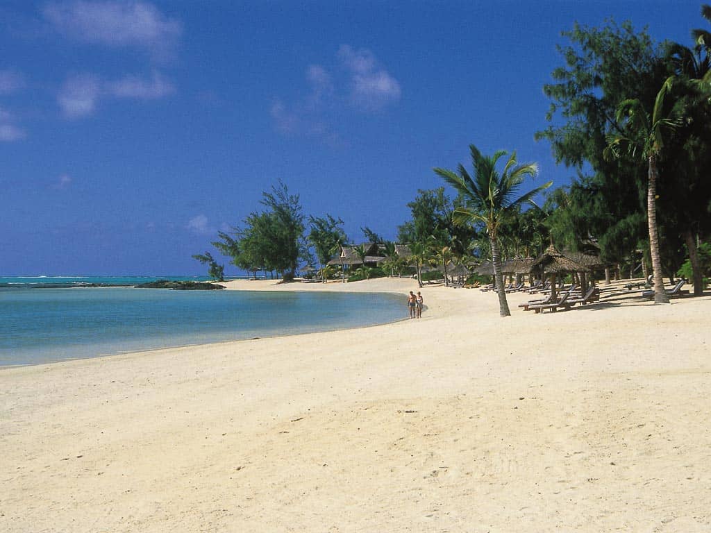 Beach at Constance Le Prince Maurice, Mauritius