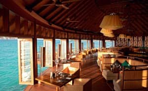 Jing restaurant, Constance Halaveli Resort, Maldives