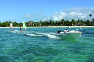 Water sports at Constance Belle Mare Plage, Mauritius