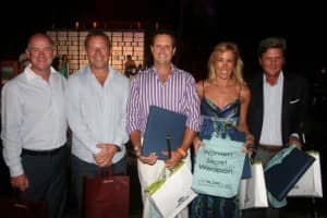 Constance Pro-Am winners (Gross) at Constance Belle Mare Plage, Mauritius