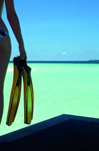 Diving at Constance Hotels & Resorts