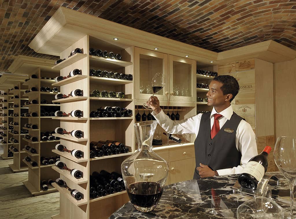 The Wine Cellar at Constance Le Prince Maurice