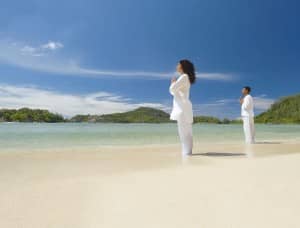 Yoga & meditation on the beach