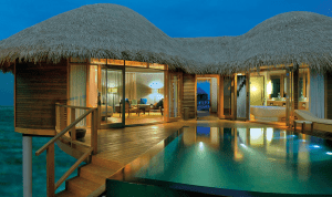 Indulge in the luxury of a Water Villa