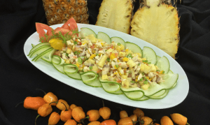 Nalinda's chicken and pineapple salad