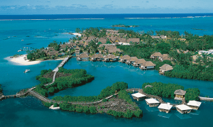 An ariel view of Constance Le Prince Maurice, Mauritius