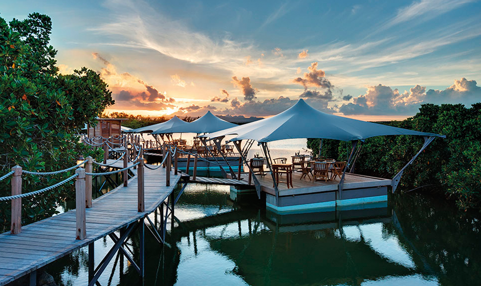 4 romantic restaurants in the Indian Ocean