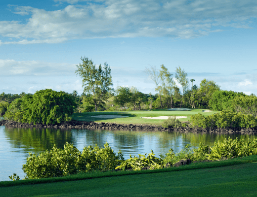 The award winning Legend golf course at Constance Belle Mare Plage