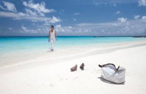 Beach bliss at Constance Halaveli, Maldives