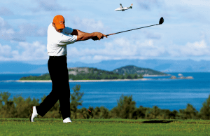 Play in beautiful surroundings, capture the natural relaxation and improve your game