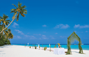 The Morning of your wedding halaveli maldives wedding