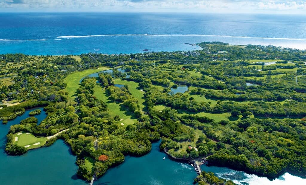 Golf is one of the most popular experiences at Belle Mare Plage