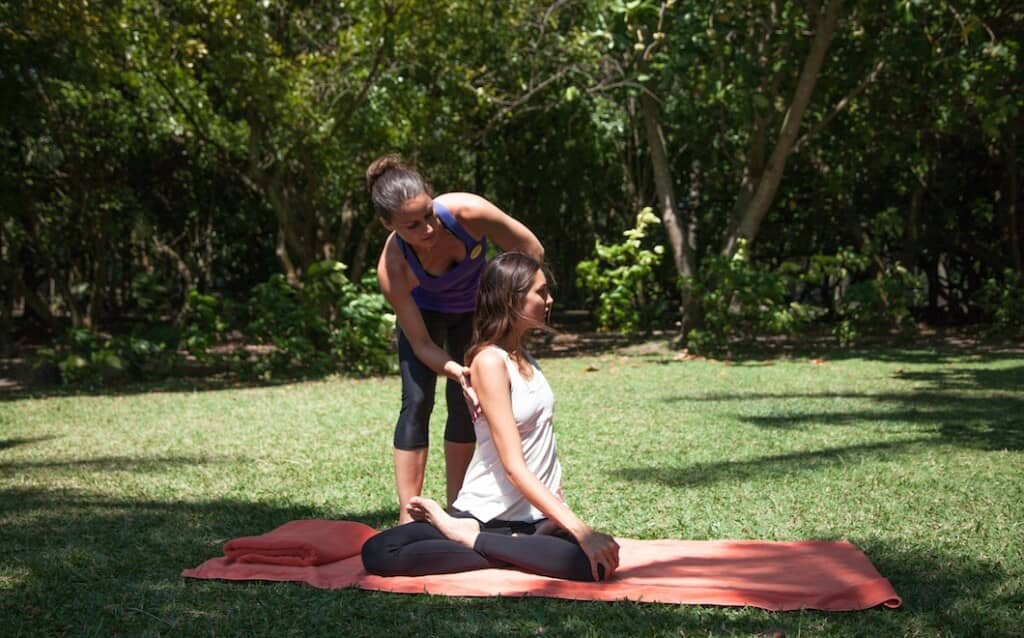 A range of fitness activities are available at Le Prince Maurice