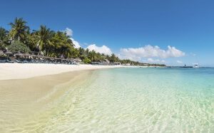 Constance Belle Mare Plage has a long stretch of beach on the East Coast of Mauritius