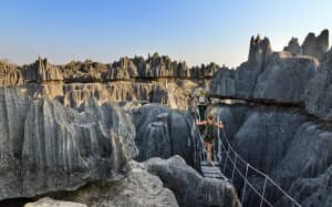 The Stone Forest in Madagascar is a sight to behold