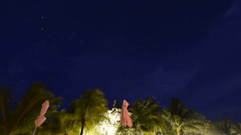 maldives stars time lapse