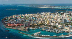 male maldives city scape
